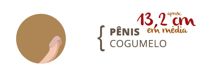 tipos de pênis: cogumelo